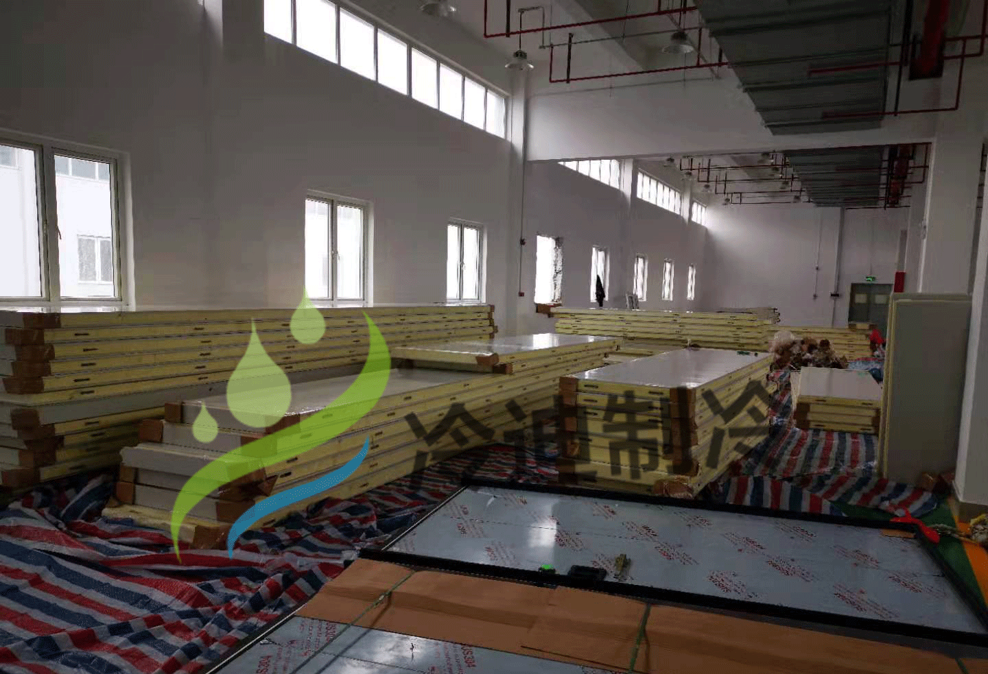 上海國藥集團沃凱生物GSP醫(yī)藥庫安裝項目